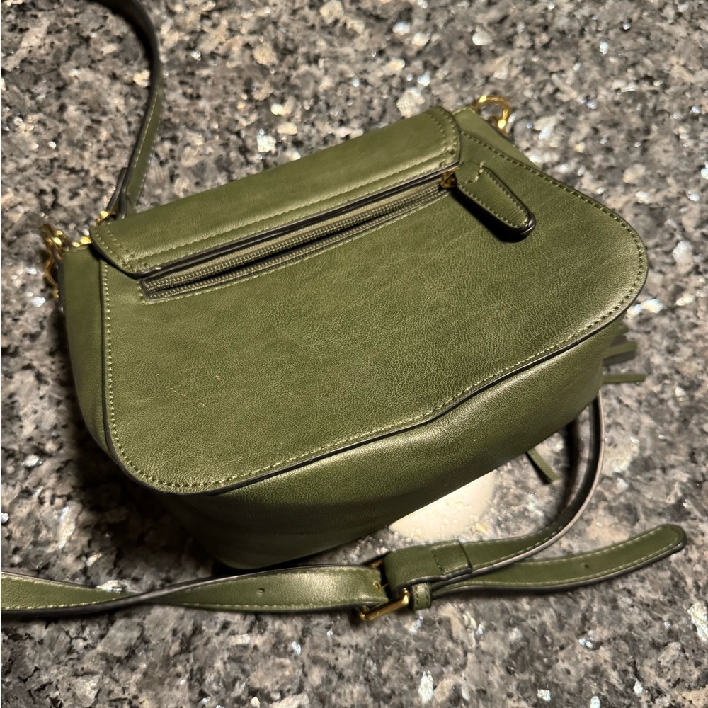 Olive Green Crossbody Bag - Picture 5 of 5